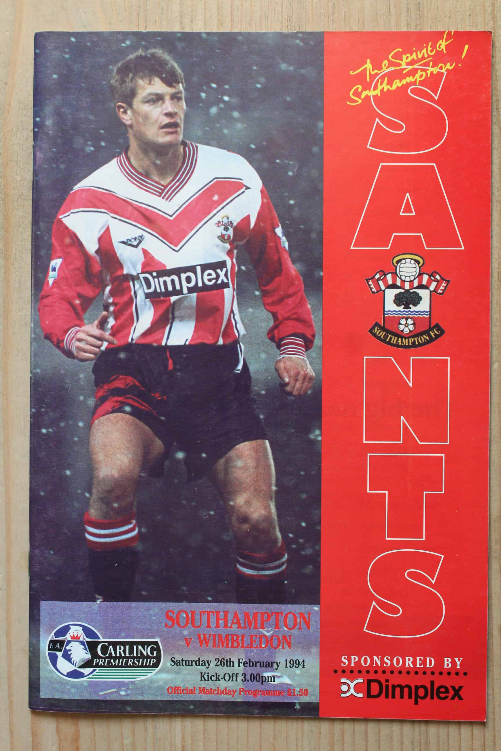 Southampton FC v Wimbledon